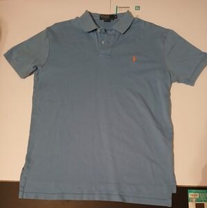 Polo by Ralph Lauren Men's Blue Polo Shirt